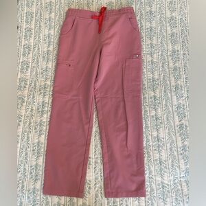 Figs Pink Technical Collection Pants